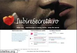 Sites similar to iubiresecreta.ro