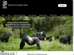 Sites similar to iucngreatapes.org