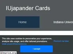 Sites similar to iujapandercards.com