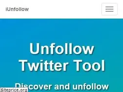 Sites similar to iunfollow.com