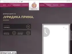 Sites similar to iuridicaprima.mk