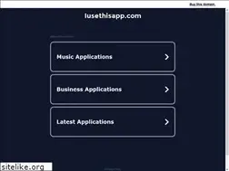 Sites similar to iusethisapp.com