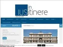 Sites similar to iusinitinere.it