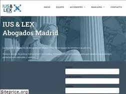 Sites similar to iuslexabogadosmadrid.com