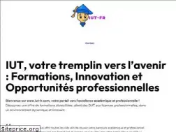 Sites similar to iut-fr.com