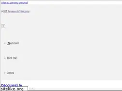 Sites similar to iut-rt.net