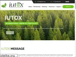 Sites similar to iutox.org