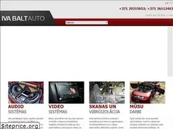 Sites similar to ivabaltauto.lv