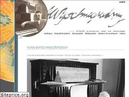 Sites similar to ivan-wyschnegradsky.fr