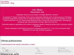Sites similar to ivanalbizu.eu