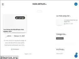 Sites similar to ivanartiles.com