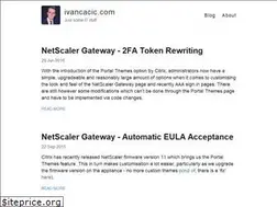 Sites similar to ivancacic.com