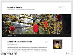 Sites similar to ivanferlianda.wordpress.com