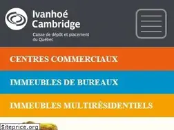 Sites similar to ivanhoecambridge.com