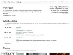 Sites similar to ivanpesin.info
