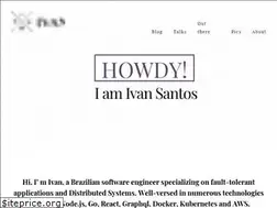Sites similar to ivansantos.me