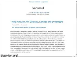 Sites similar to ivanursul.com