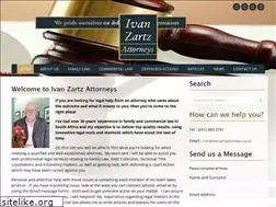 Sites similar to ivanzartzattorneys.co.za