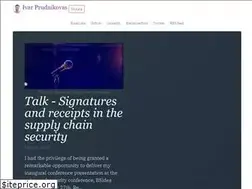 Sites similar to ivarprudnikov.com