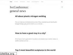 Sites similar to ivcconference.com