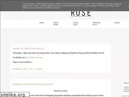 Sites similar to ivegotroses.blogspot.com