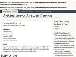 Sites similar to ivenkov.lt