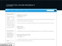 Sites similar to ivermectinztab.online