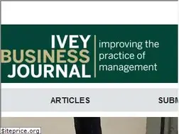 Sites similar to iveybusinessjournal.com