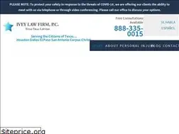 Sites similar to iveylawfirm.com