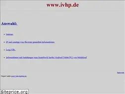 Sites similar to ivhp.de