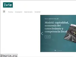 Sites similar to ivie.es