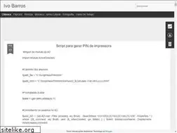Sites similar to ivobarrosti.blogspot.com