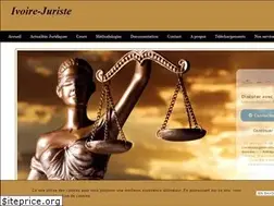 Sites similar to ivoire-juriste.com