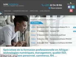 Sites similar to ivoireformations.fr