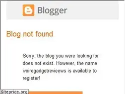 Sites similar to ivoiregadgetrevieews.blogspot.com