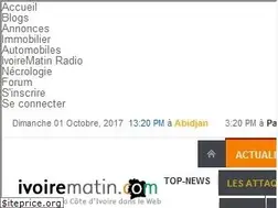 Sites similar to ivoirematin.com