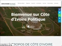 Sites similar to ivoirepolitique.org