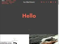 Sites similar to ivomartinovic.com