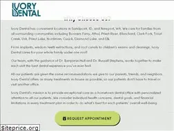 Sites similar to ivorydds.com
