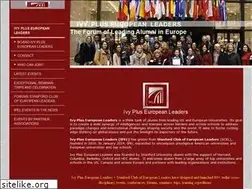 Sites similar to ivy-plus-european-leaders.com