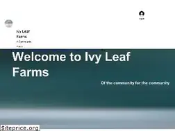 Sites similar to ivyleaffarms.com