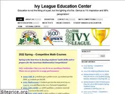 Sites similar to ivyleaguecenter.org