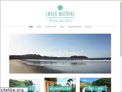 Sites similar to iwalkwaiheke.co.nz