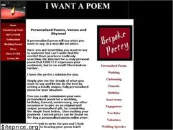 Sites similar to iwantapoem.co.uk