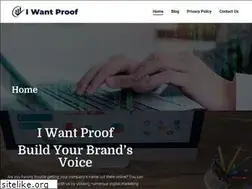 Sites similar to iwantproof.com.au