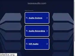 Sites similar to iwaveaudio.com