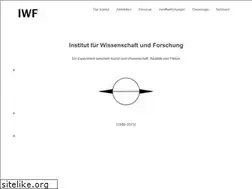 Sites similar to iwf.at