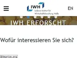 Sites similar to iwh-halle.de