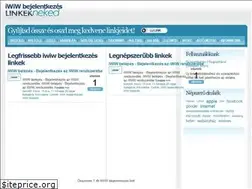 Sites similar to iwiw-bejelentkezes.linkekneked.hu