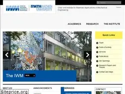 Sites similar to iwm.rwth-aachen.de